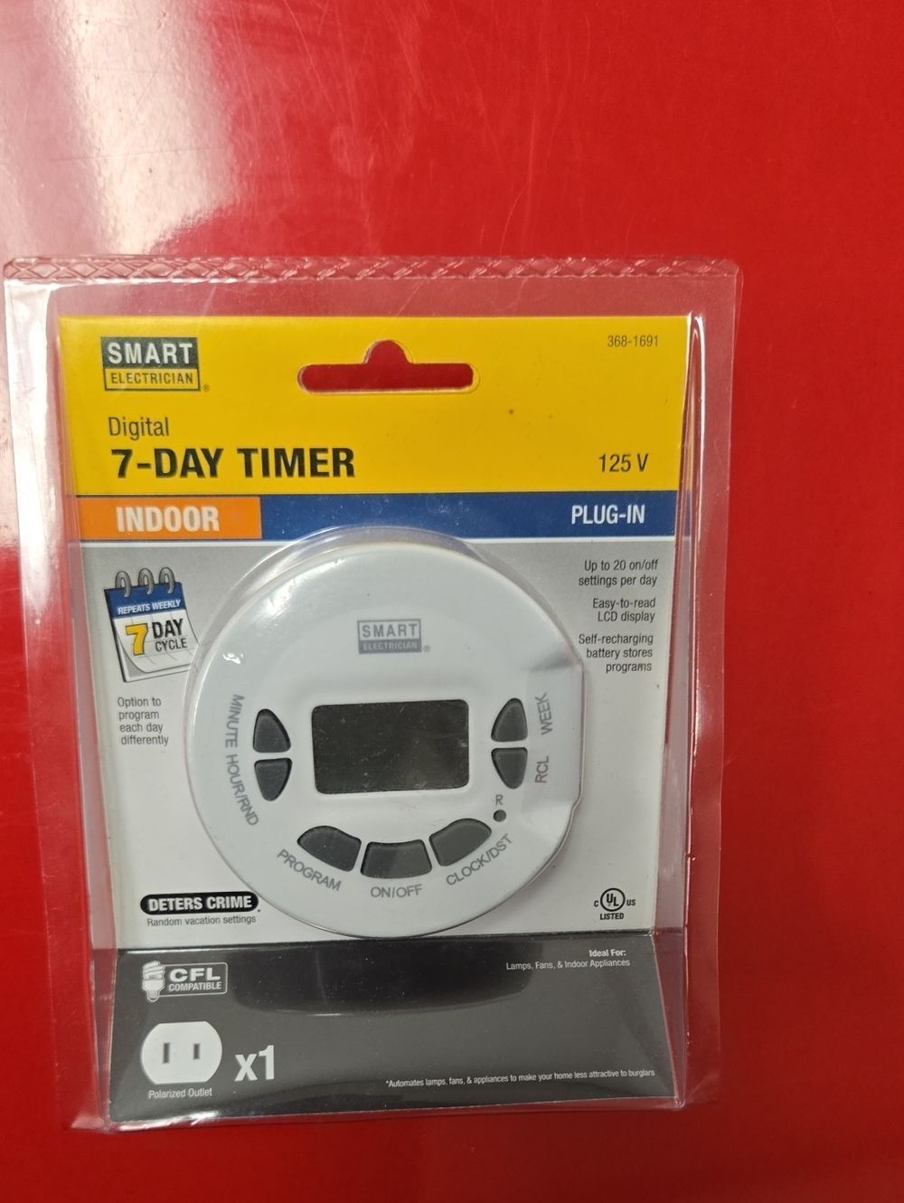 Digital 7-Day Timer INDOOR